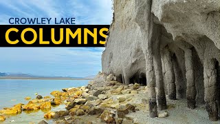 Crowley Lake Columns by paddle board