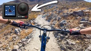 First Ride with the DJI Action Pro 5 Mountain...
