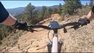 Drop Shaft - black bike park thrill ride! -...