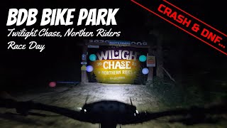 Crashed and DNF... Race Day - Twilight Chase,...