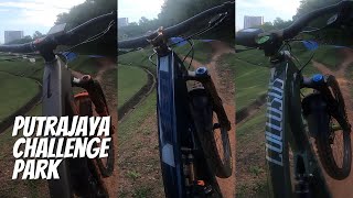 Having fun riding Santa Cruz Megatower V2,...