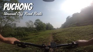 Riding some off the road route in Puchong