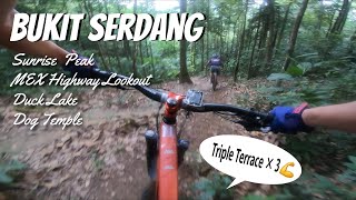Bukit Serdang - Connecting and riding all 4...