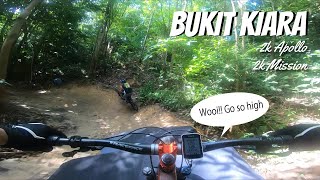 Bukit Kiara - The famous mountain biking trail...