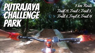 Putrajaya Challenge Park - Riding a 3KM Route...