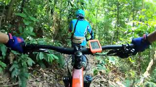 Having fun on Bukit Kiara MTB Trails - GBC,...