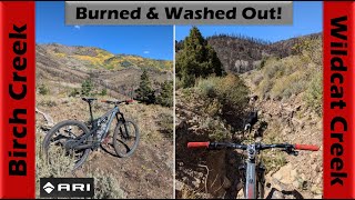 Rugged burned & washed out old trails! |...