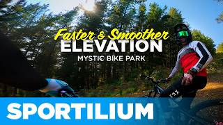 Elevation Trail at Mystic Bike Park – Steep,...