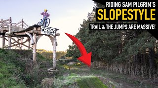 RIDING SAM PILGRIM'S SLOPESTYLE LINE & THE...