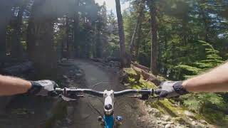 Peaches en Regalia XC trail at Whistler BC