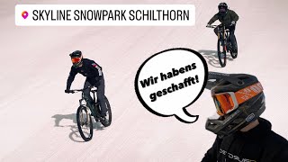 Im Snowpark mit den Big Bikes Teil 2?! | Vlog...
