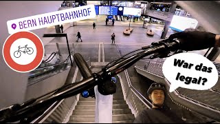 Urban Freeride im Hauptbahnhof Bern?! | Das...