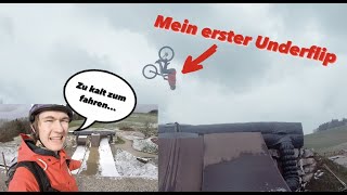 Ich lerne Underflips | Winter Airbag Session...