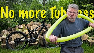 War Tubeless wirklich gestern, TPU Schlauch #136