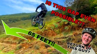 THE BIGGEST GAP IVE EVER SEEN?? DID HE MAKE IT?