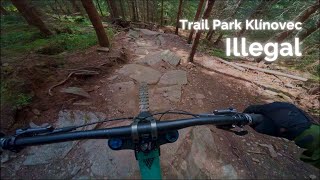 Illegal trail