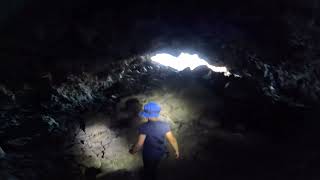 Exploring Indian Tunnel northern spur at...