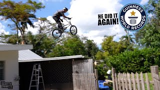 Matty Cranmer Broke The Barspin World Record...