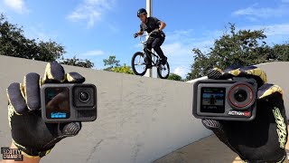 DJI Osmo Action 5 Pro vs GoPro Hero 13 Biking...
