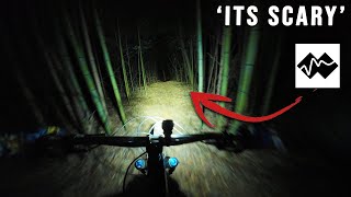 Mountain biking at NIGHT...