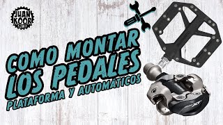 COMO MONTAR Y DESMONTAR LOS PEDALES |...