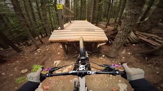 First Ride on my new Downhill Bike size Large...