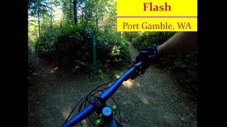 Flash Trail of Port Gamble