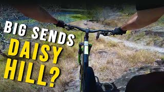 Mountain biking Daisy Hill | Big Drop and Jumps