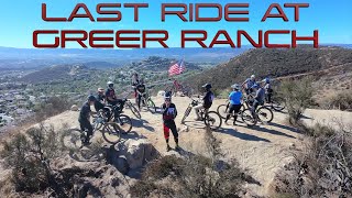 Last Ride at Greer Ranch before the Trails are...
