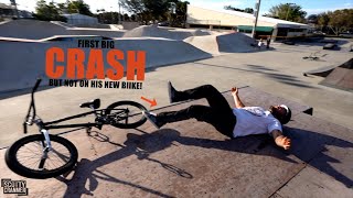 Sending A Barspin And It's Only His Second...