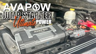 AVAPOW Jump Starter Review: The Ultimate...