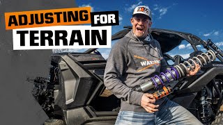 Adjusting UTV Suspension For Terrain with...