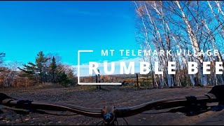 Rumble Bee | Mt. Telemark - First run with my...