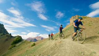 1 Hour of Mountain Biking – Relaxing Sounds...