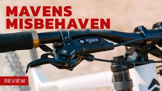 SRAM Maven Review - Goods and Bads #mtb Brake...