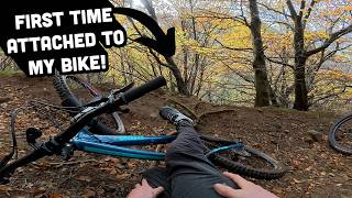 First time on clipless pedals was eye opening!