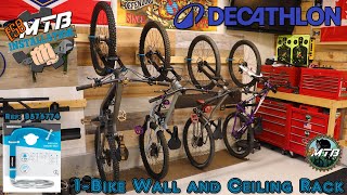 Installing Decathlon 1-Bike Wall and Ceiling Hook