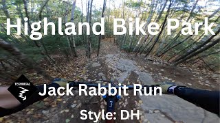 Jack Rabbit Run - Highland Bike Park