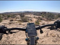 EKG - fun black slickrock workout - Klondike...