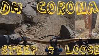 Trail loose and steep downhill super fun no edit