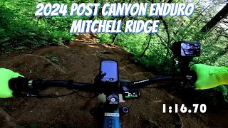 Post Canyon Enduro 2024  Mitchell Ridge