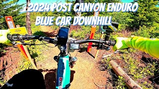 2024 Post Canyon Enduro Blue Car Downhill