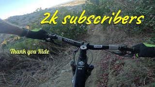 MTB MOR Celebrating 2K subscribers mountain...