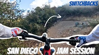 MTB San Diego Jam Session, Switchbacks. Trail...