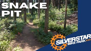 Single Track in a Bike Park - Snake Pit -...