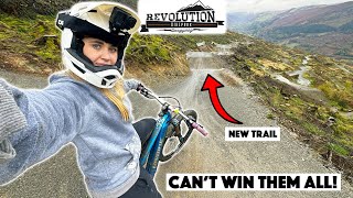 I TRIED THIS NEW TRACK AT REVOLUTION BIKEPARK...