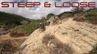 Hitting some DRY, LOOSE & STEEP Trails! We...