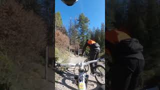 Crash ultimo giorno in paganella #mtb #emtb...
