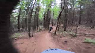 8 year old leading Wildcat at Silver Mountain...