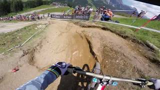 Gee Atherton Leogang DH World Cup Finals 2018...
